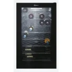 Caves de Vinhos CANDY CWC 150EM/N A 41 Garrafas Preto