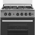 Fogão MEIRELES M 601 X BP 51 L Grill Elétrico e Gás Butano-Propano Inox