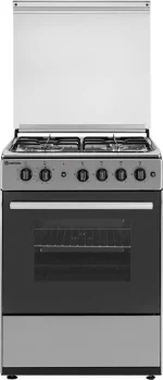 Fogão MEIRELES M 601 X BP 51 L Grill Elétrico e Gás Butano-Propano Inox