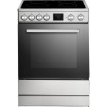 Fogão CENTURY 3FIND66EX 68 L Elétrico de Indução Inox