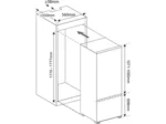 Frigorífico Combinado Encastre BECKEN COMBI BBIC2341N2 Estático 177 cm 250 L Branco - Image 5