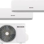 Ar Condicionado Split BECKEN BAC9603 Multi 18+21 m² 9000+12000 BTUs Branco