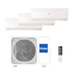 Ar Condicionado HAIER FLEXIS 18+18+24m2 9000+9000+12000 BUTs Branco