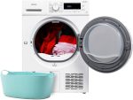 Máquina de Secar Roupa BECKEN 8KG BDM8817 HP 8 kg Bomba de Calor Branco - Image 3