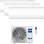 Ar Condicionado Multi-Split HAIER Tide Premium 9000+9000+9000 BTU 18+18+18 m2 Branco